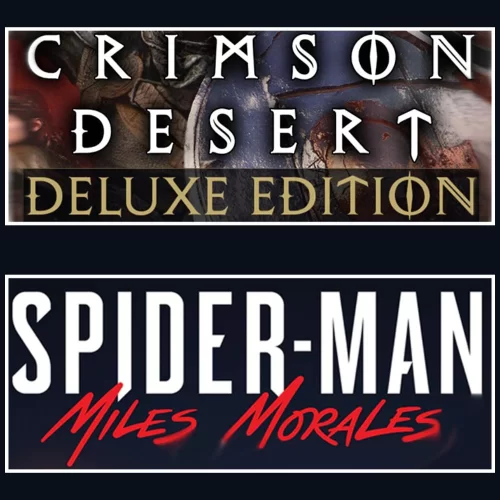  Crimson Desert + Spider Man Miles Morales